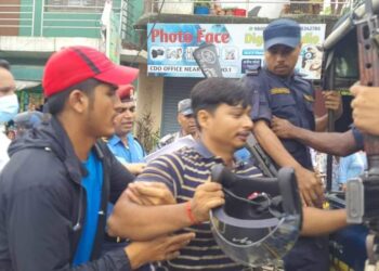 बिरगंज मा गृहमन्त्री लाइ बिरोध गर्ने 5 जाना पक्राउ