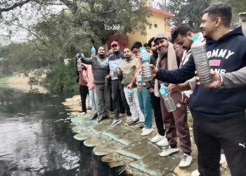 सिर्सिया नदी बचाउन जेन–जी युवाको अभियान दोस्रो सातामा