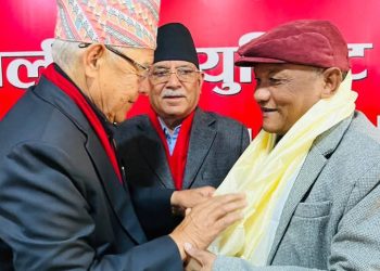 जयप्रकाश थारु नेकपामा प्रवेश