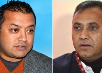 कांग्रेस महामन्त्रीद्वय थापा–शर्मा पाँच वर्षका लागि निष्कासित