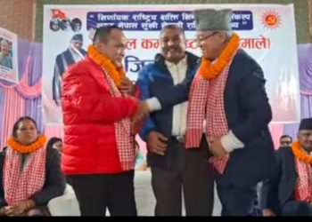 मधेशी जनताको भावना भजाई सत्ताको स्वार्थ पुरा गरेका मेयर सिंह र तेली एमालेमा प्रवेश
